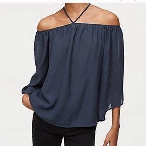 Loft off the shoulder blouse